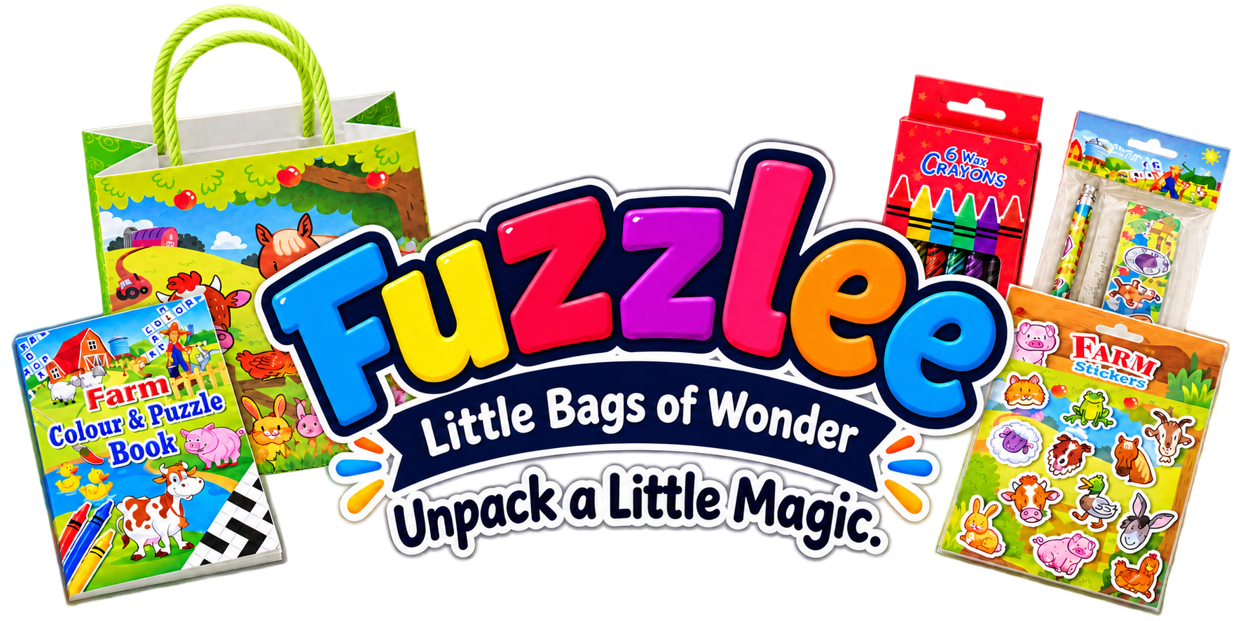 Fuzzlee — Little Bags of Wonder. Unpack a Little Magic.